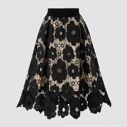 Women Casual Loose A-line New Summer Bust Skirt